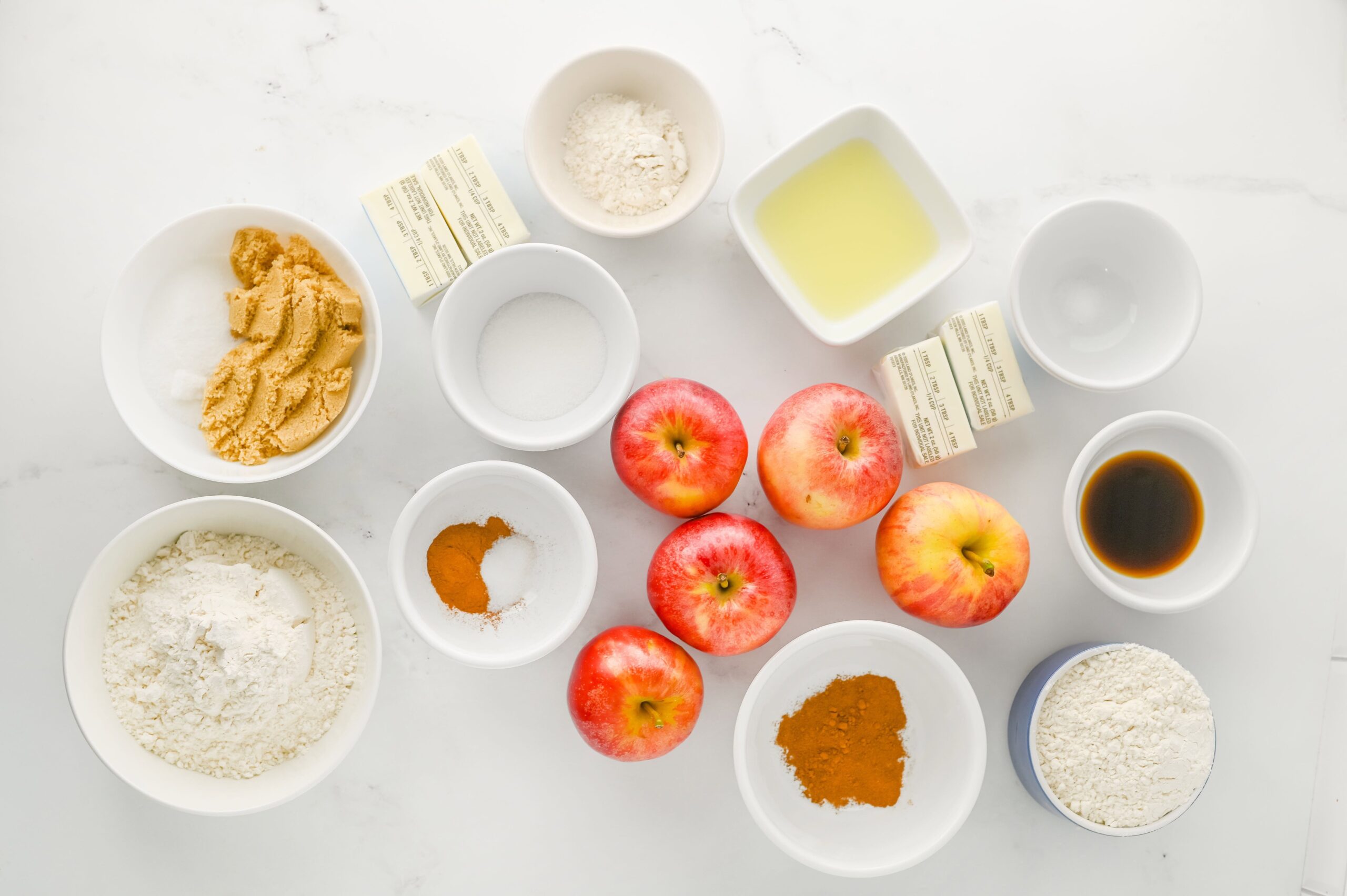 apple pie bars ingredients