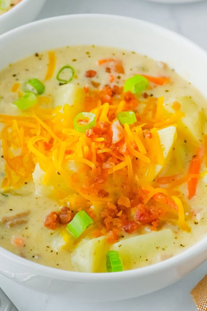 crockpot dinner ideas - One-Pot Cheeseburger Soup