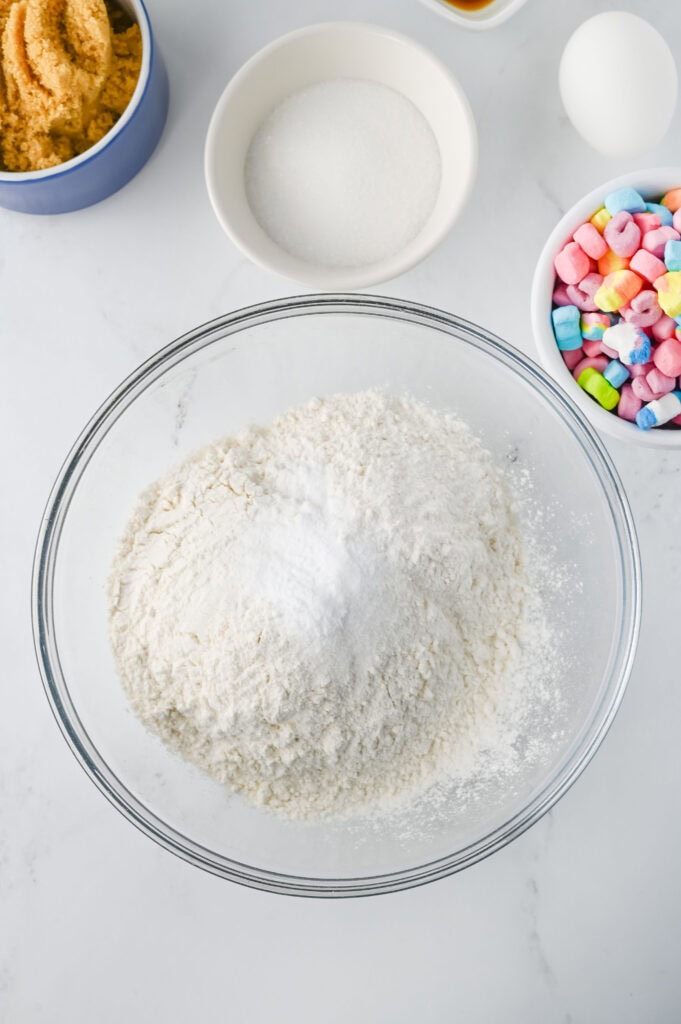 lucky charms cookies process photo