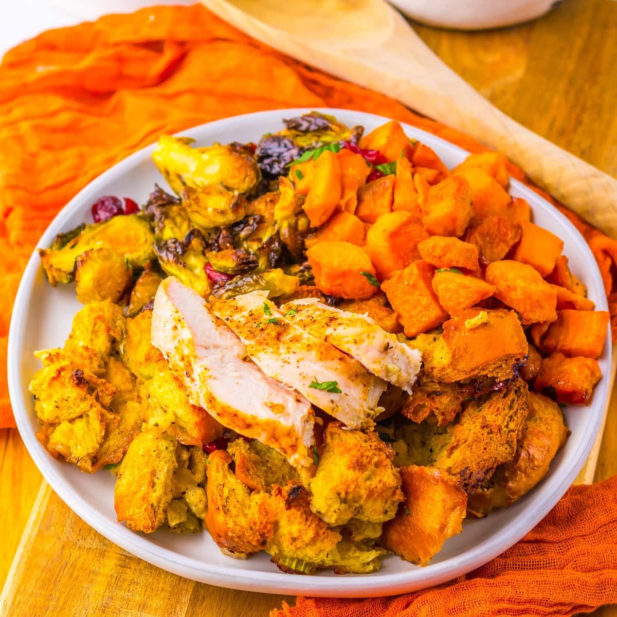 sheet pan thanksgiving dinner featured image