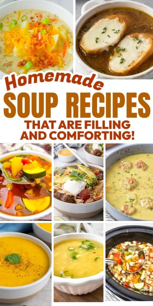 soup recipes pin image