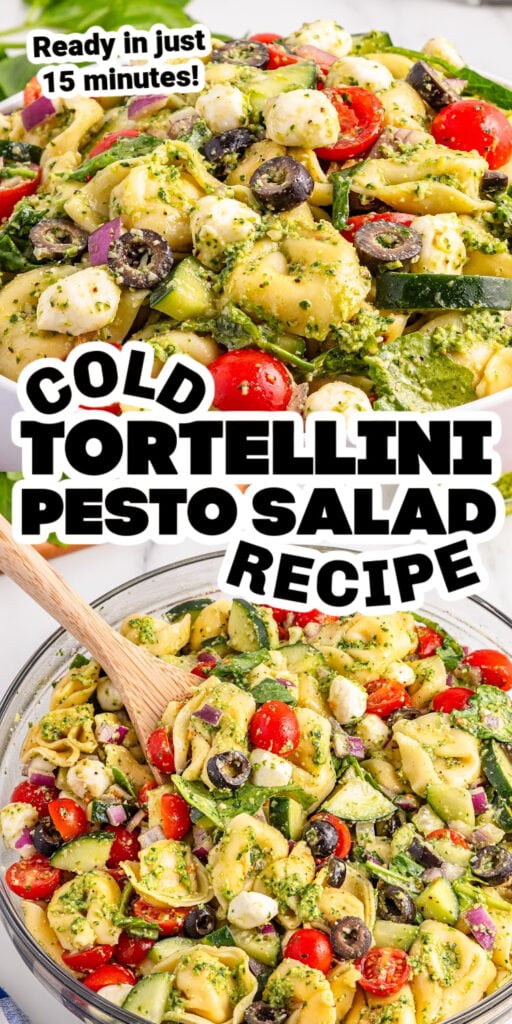 tortellini pesto salad