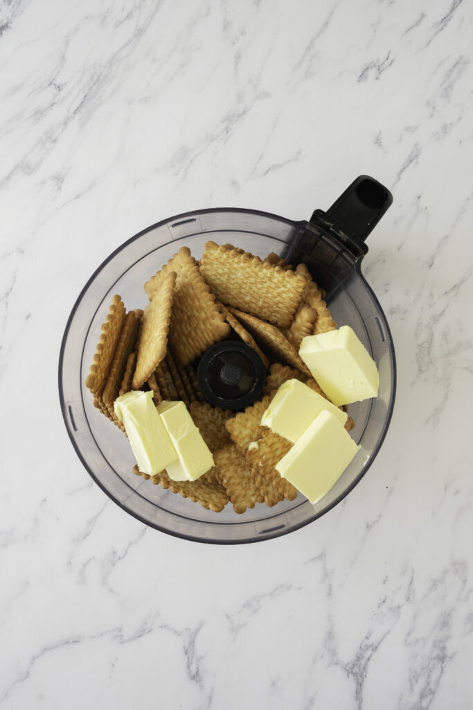 Apricot Cheesecake Tart Process Photo