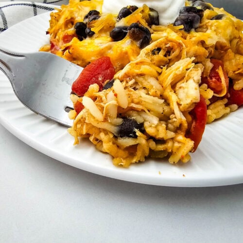 Chicken Taco Casserole