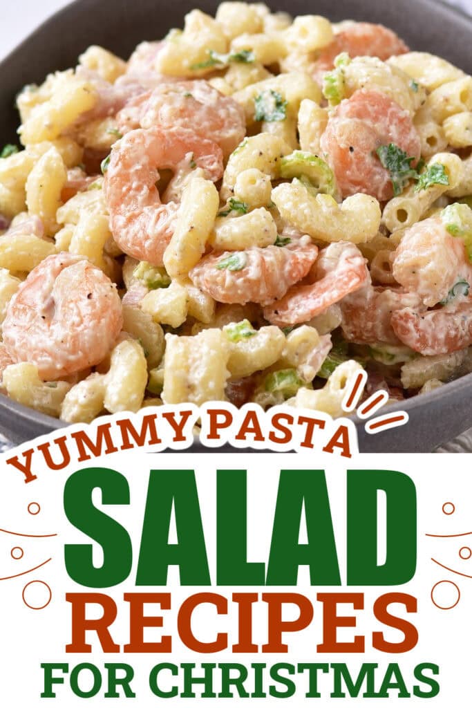 Christmas Pasta Salad - Shrimp Pasta Salad