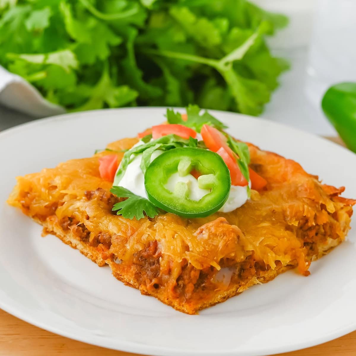 Crescent Roll Taco Bake featured image