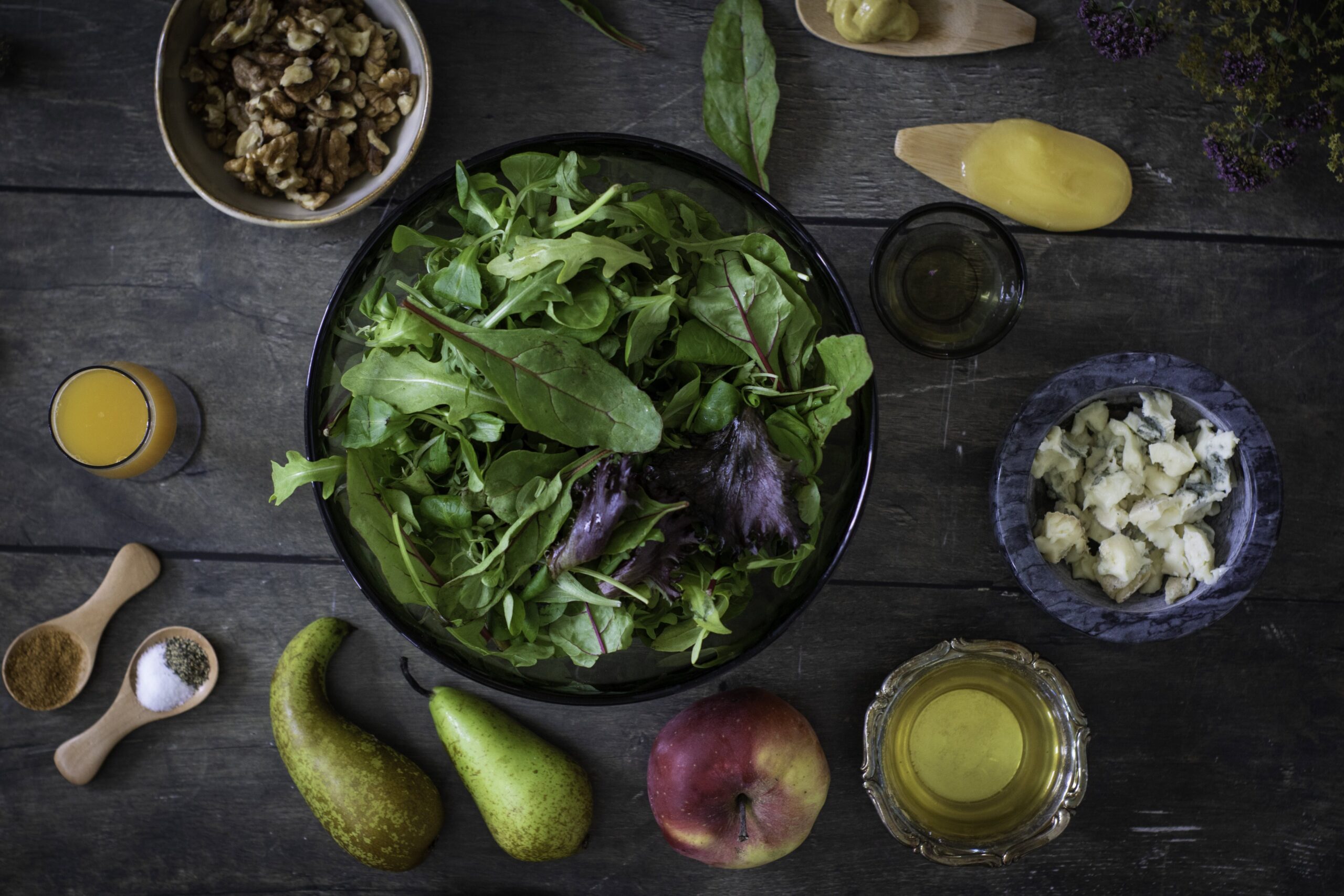 harvest salad ingredients