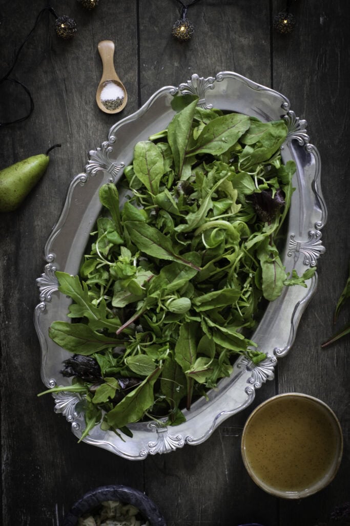harvest salad process photo