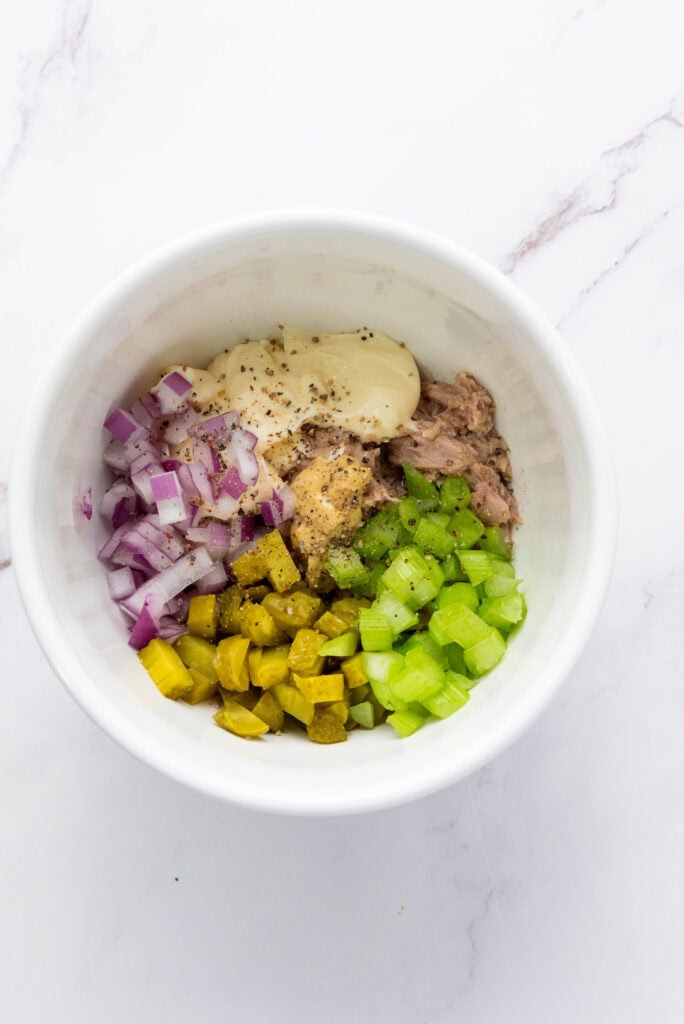 tuna melt sandwich process photo