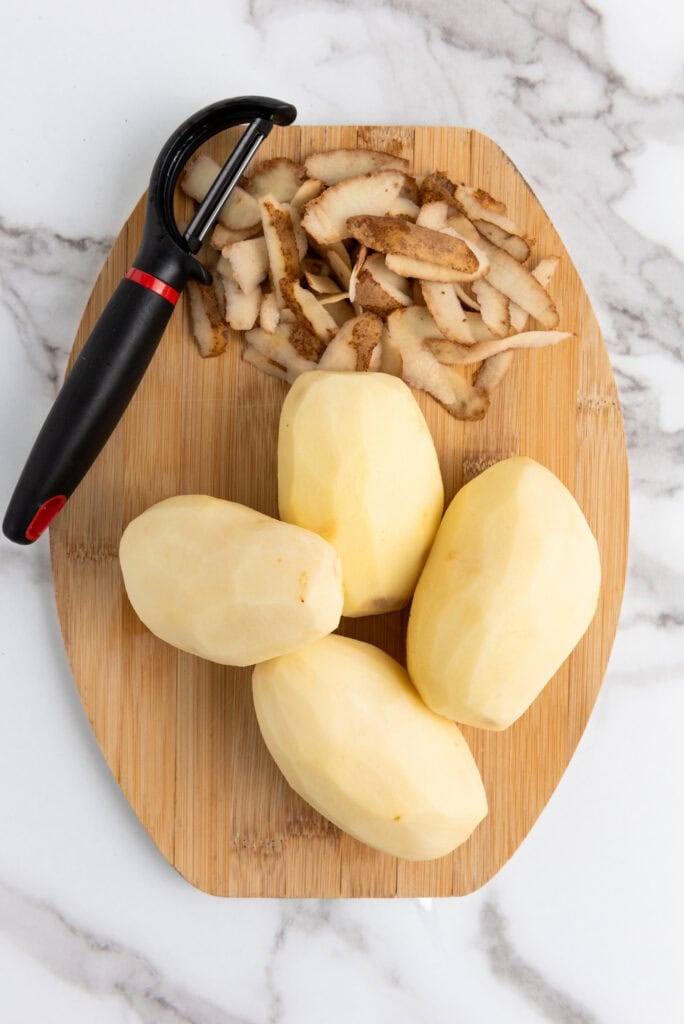 parmesan truffle fries process photo