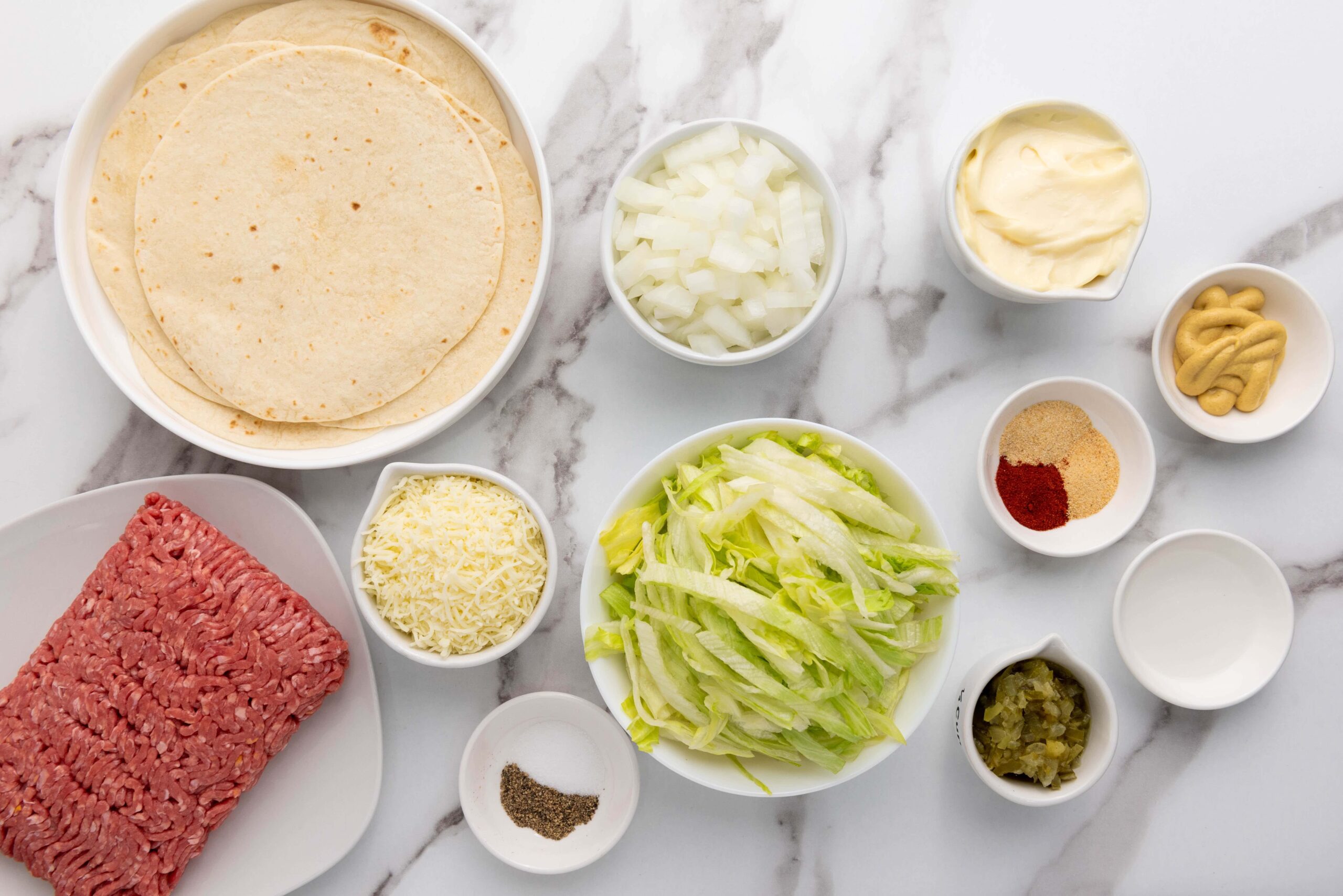 smash taco burgers ingredients