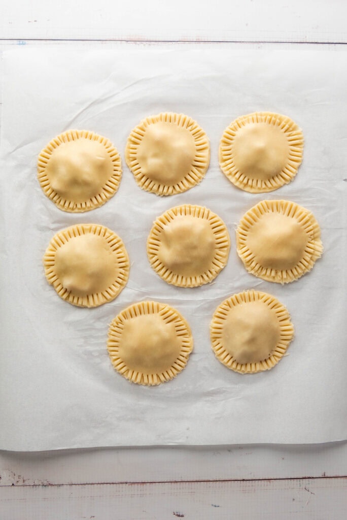 apple hand pies process photo