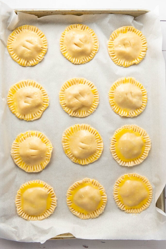 apple hand pies process photo