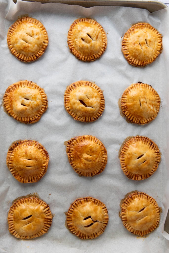 apple hand pies process photo
