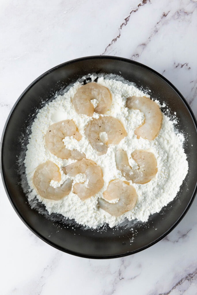 bang bang shrimp process photo