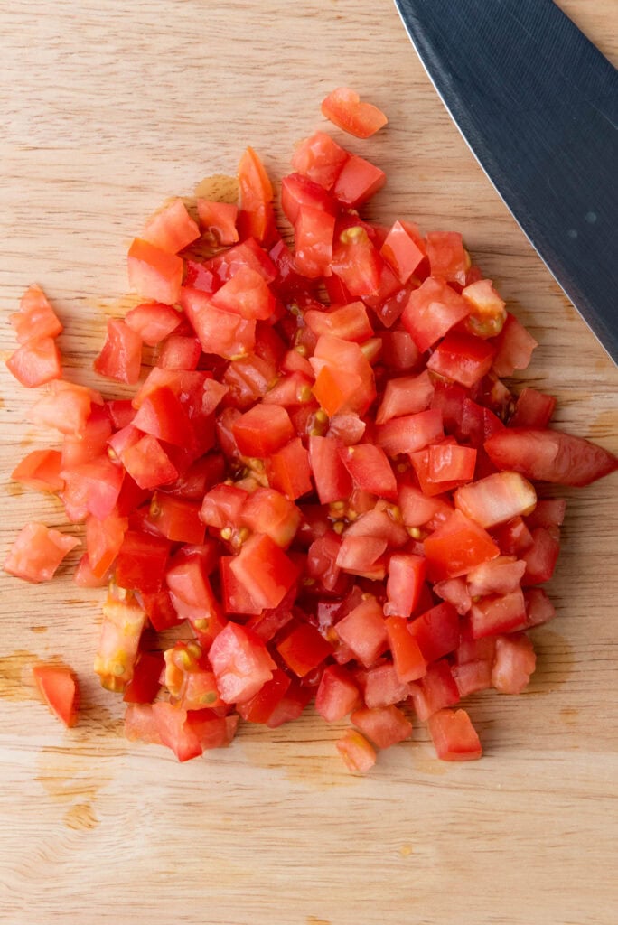 bang bang shrimp process photo