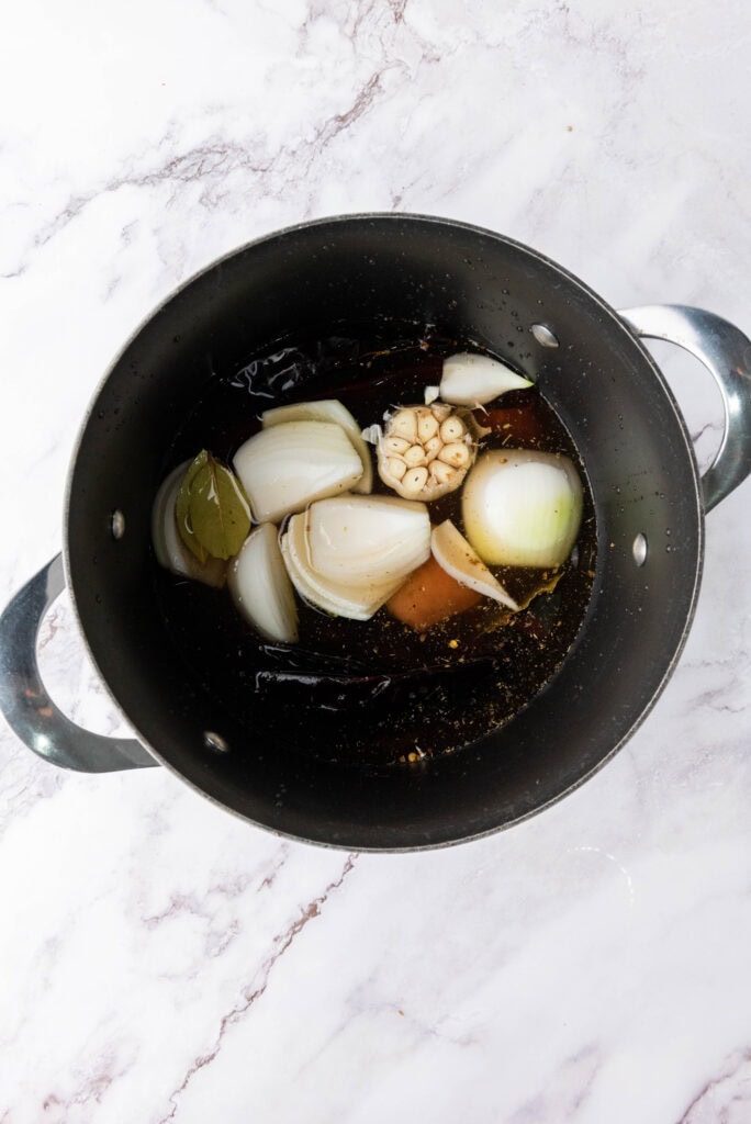 quesabirria tacos process photo