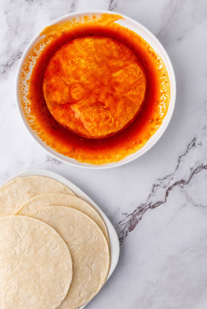 quesabirria tacos process photo