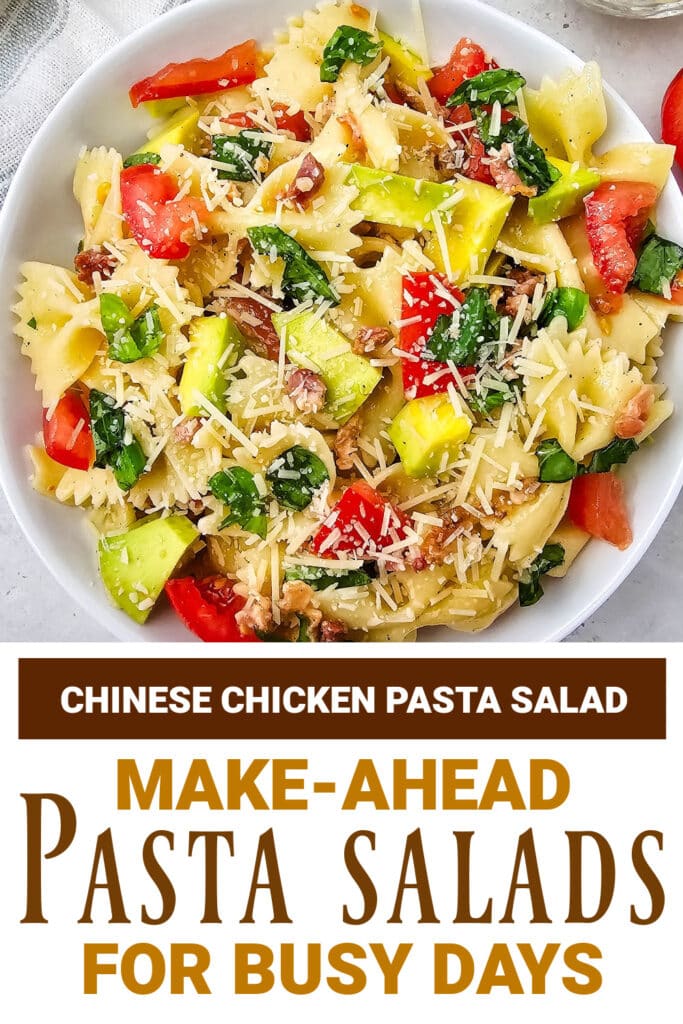 Pasta Salad Recipes - Avocado Pasta Salad