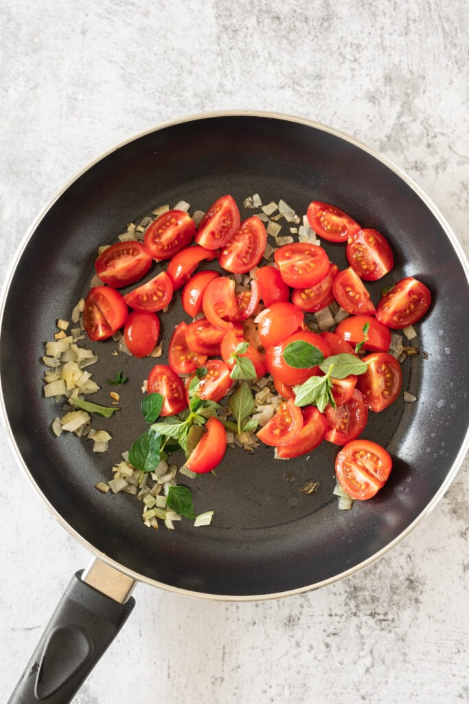 Potato Gnocchi with Bacon Process Photo
