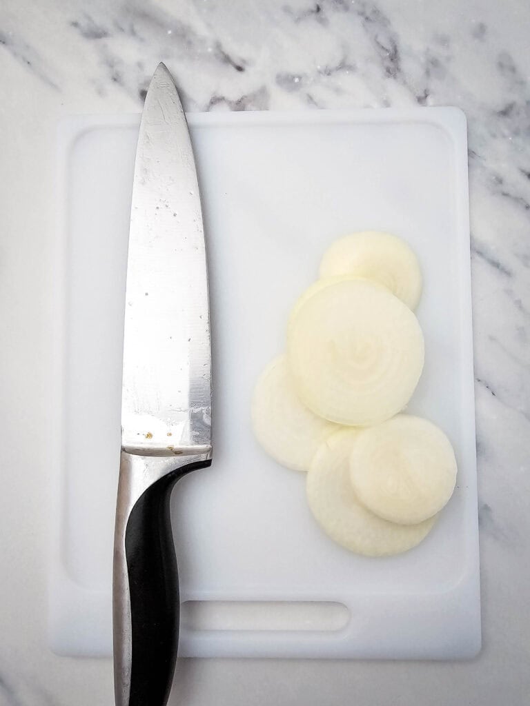 potato casserole process photo