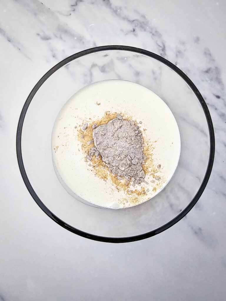 potato casserole process photo