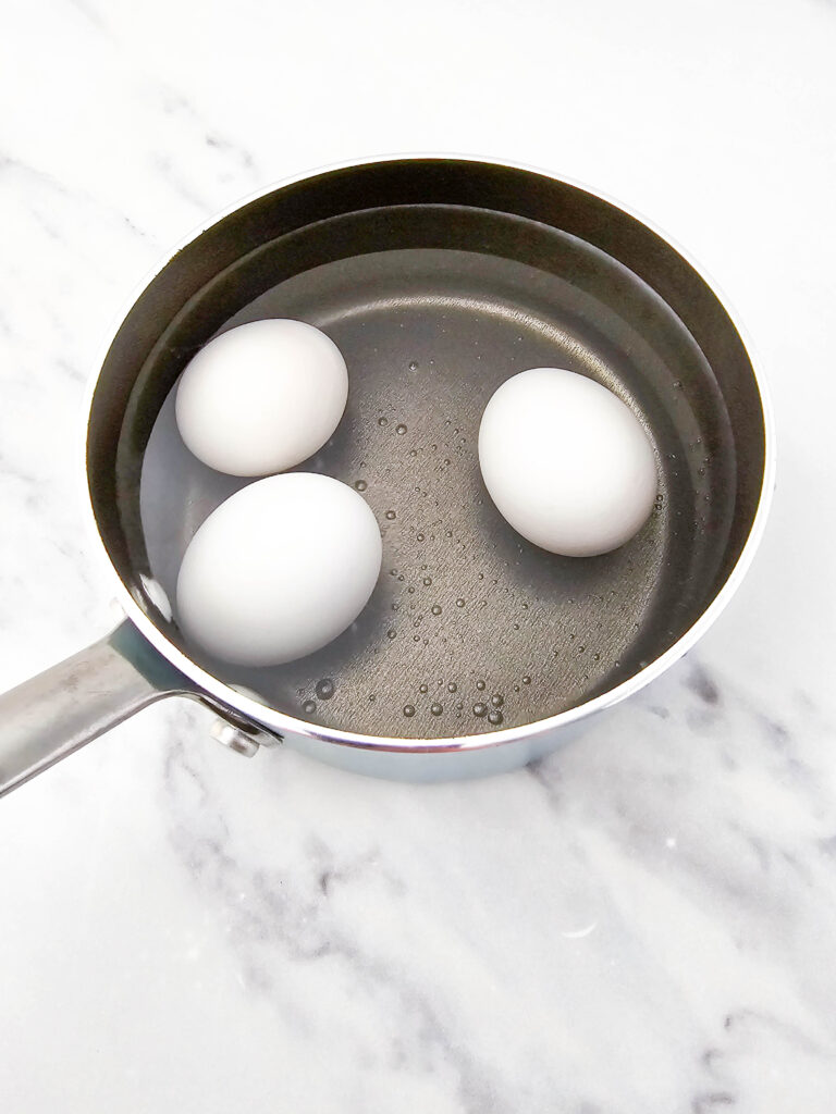 cobb pasta salad process photo