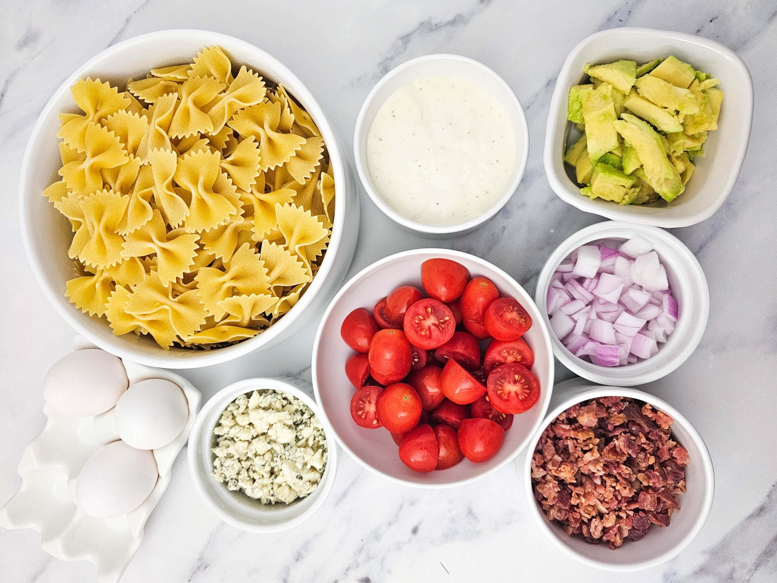 cobb pasta salad ingredients