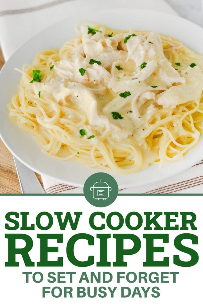 Slow Cooker Recipes - angel chicken pasta