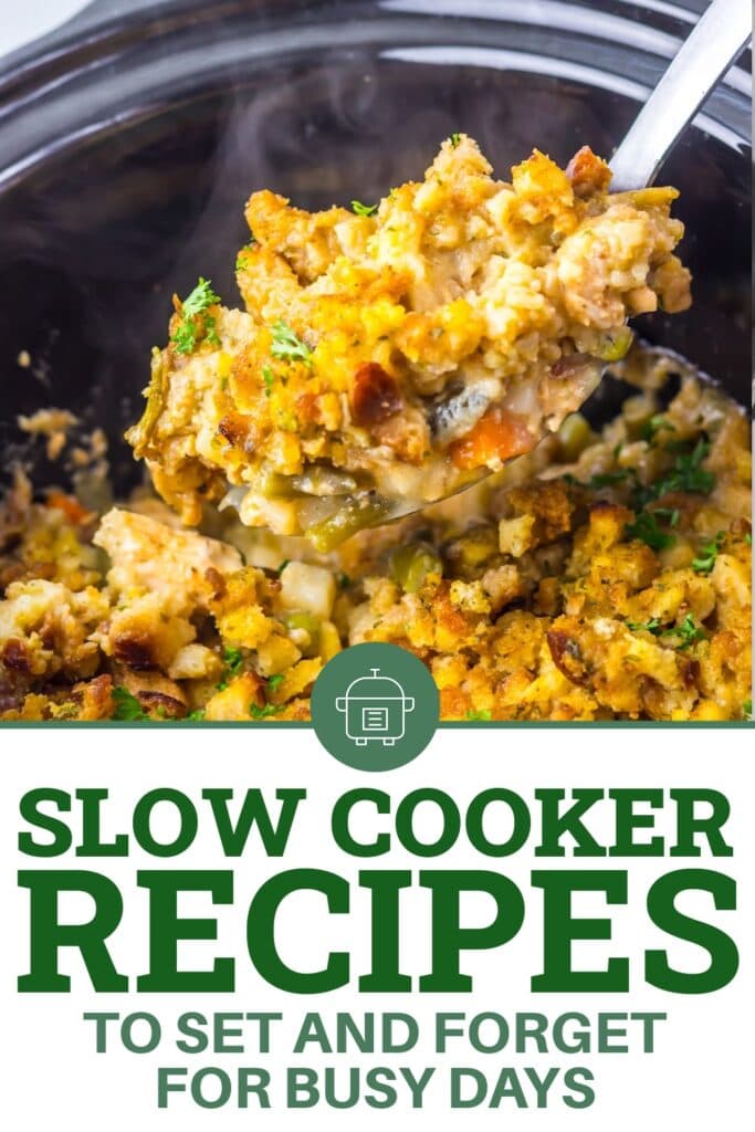 Slow Cooker Recipes - crockpot turkey pot pie