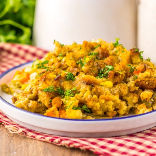 photo of the finished Slow Cooker Turkey Pot Pie