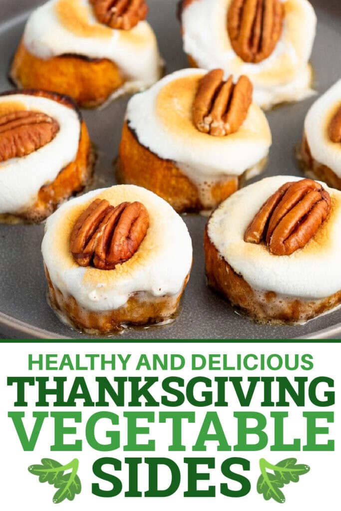 Thanksgiving Vegetable Sides - Maple Roasted Sweet Potato Bites