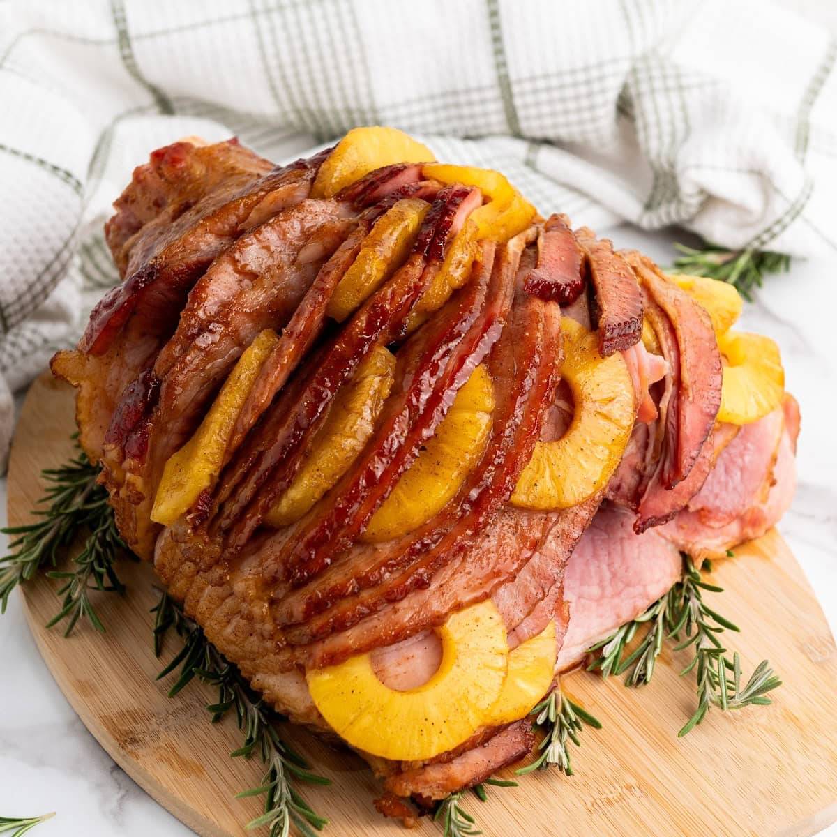 brown sugar pineapple ham