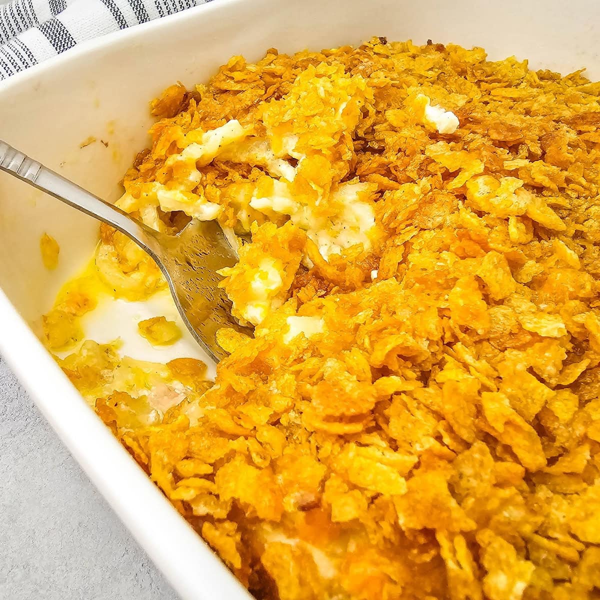 cheesy party potatoes featured image