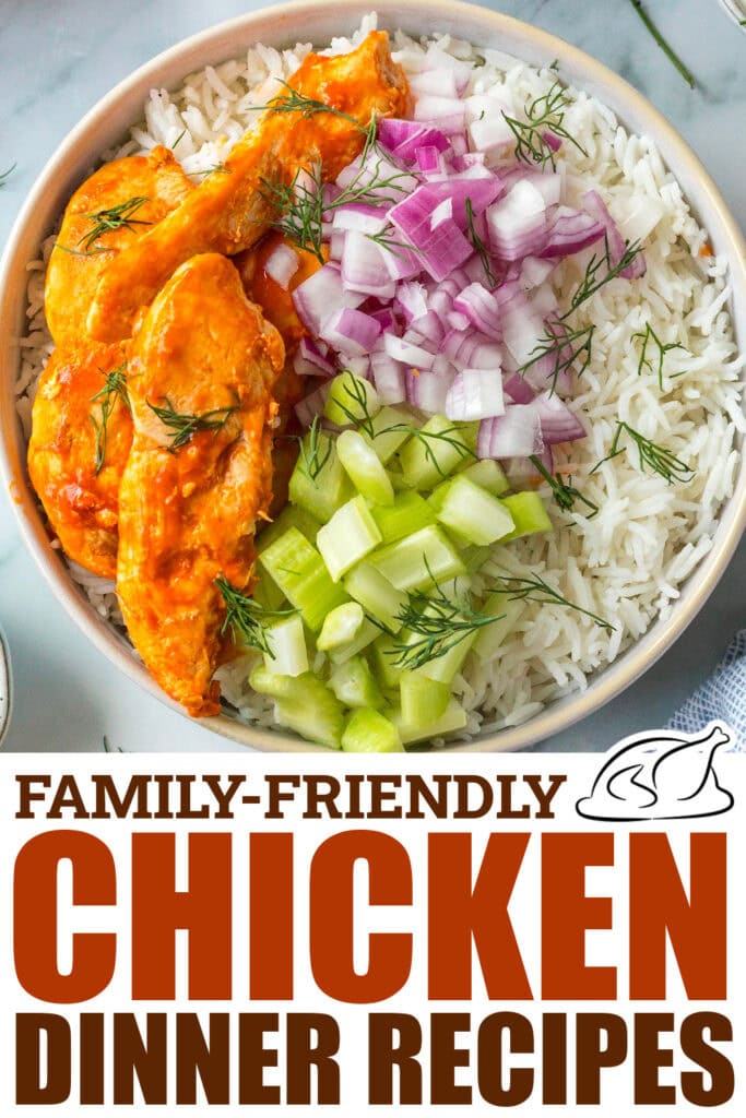 chicken dinner recipes - Buffalo Chicken Bowl