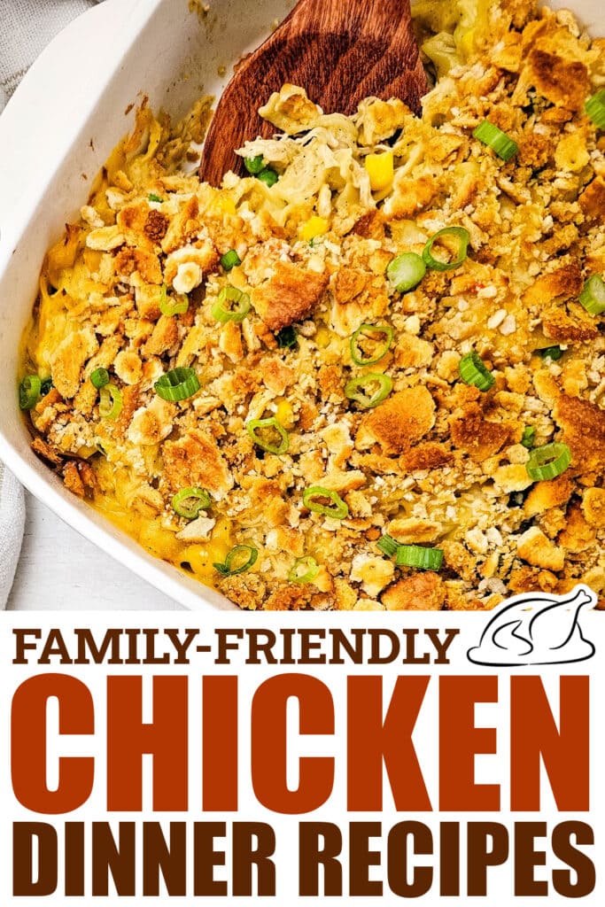 chicken dinner recipes - Chicken Noodle Casserole