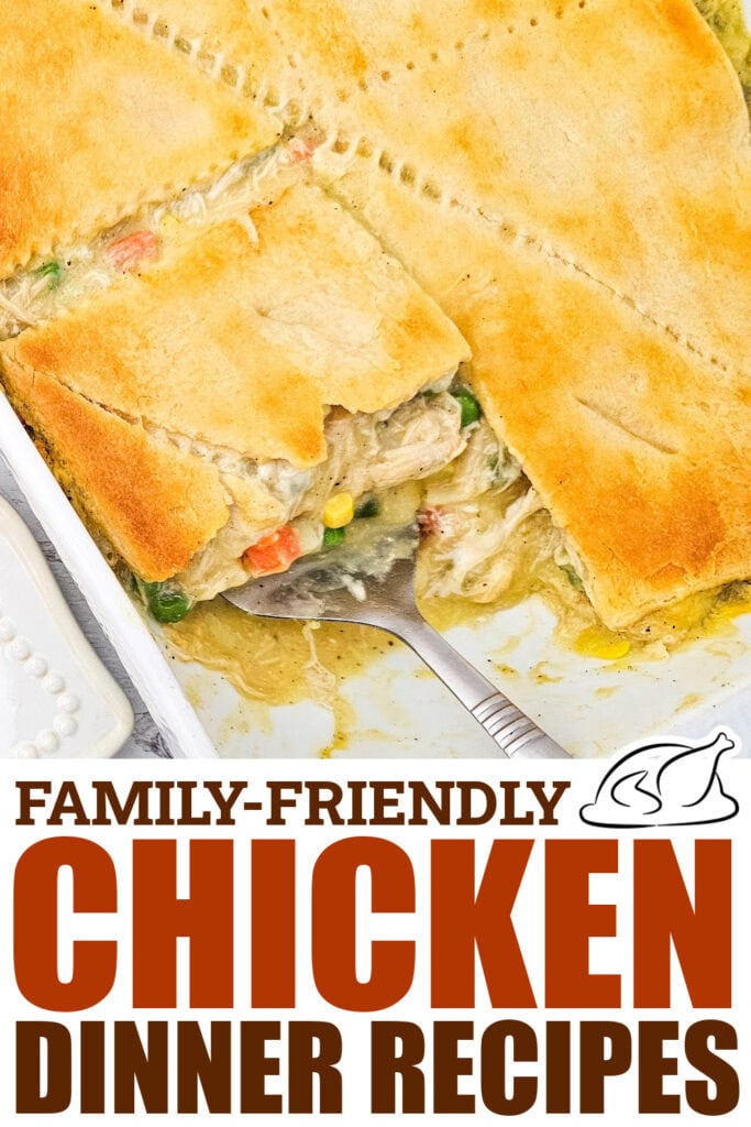 chicken dinner recipes - Chicken Pot Pie Casserole