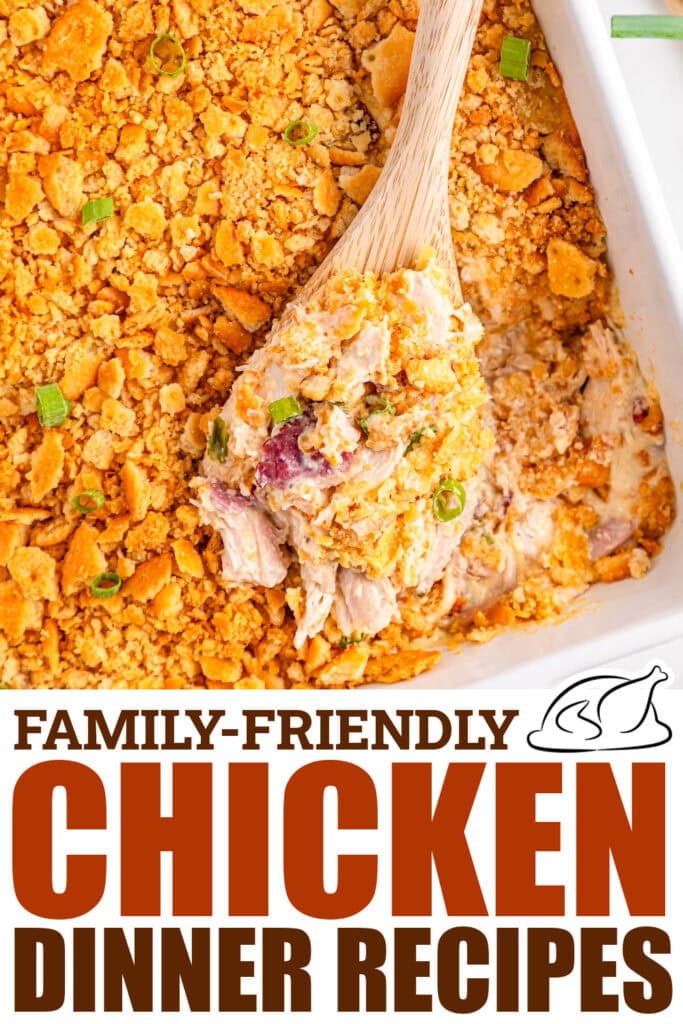 chicken dinner recipes - Ritz Cracker Chicken Casserole