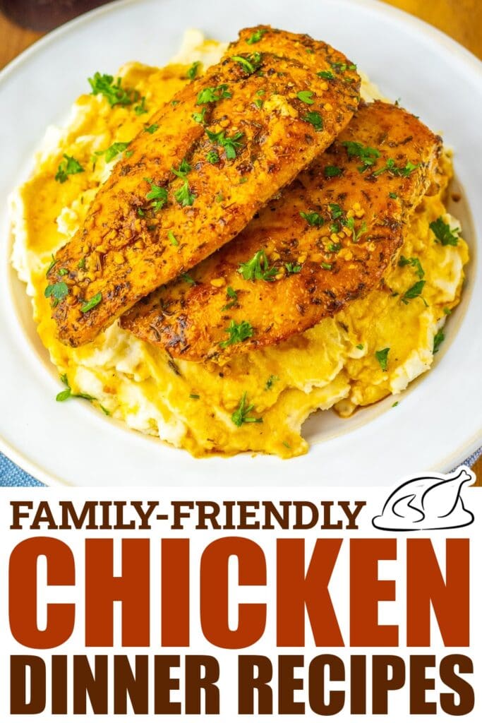 chicken dinner recipes - Saucy Herb & Garlic Skillet Chicken