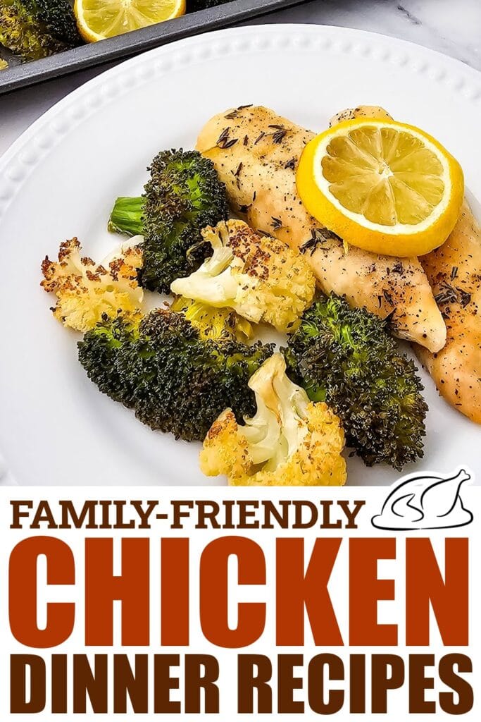 chicken dinner recipes - sheet pan lemon chicken