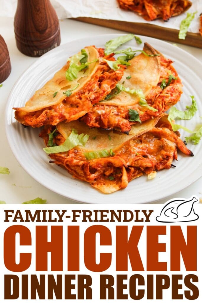 chicken dinner recipes - crispy baked chicken tacos