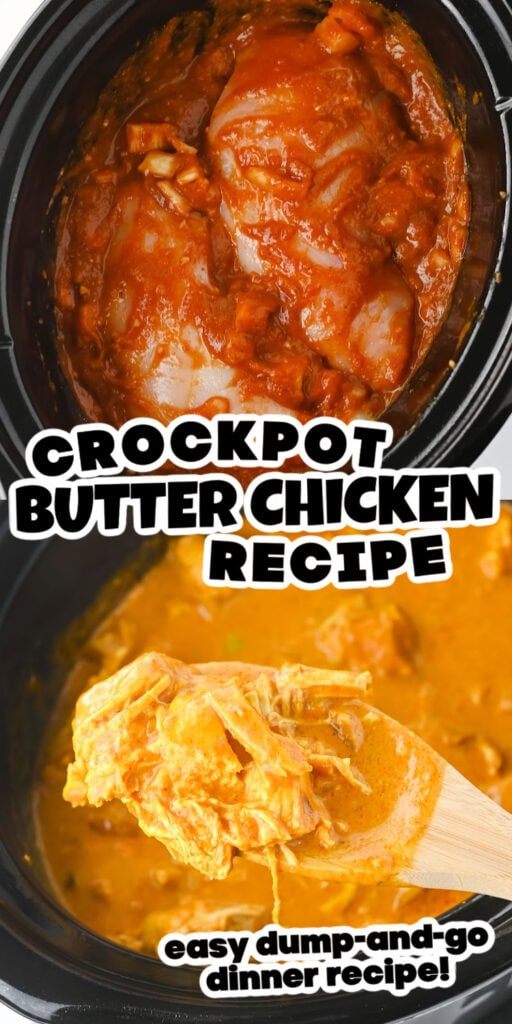 crockpot butter chicken - dump and go crockpot recipes