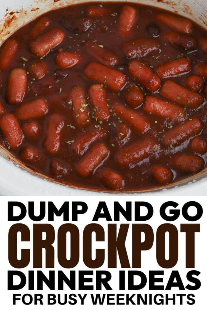 crockpot dinner ideas - Crockpot Cranberry Cocktail Sausages