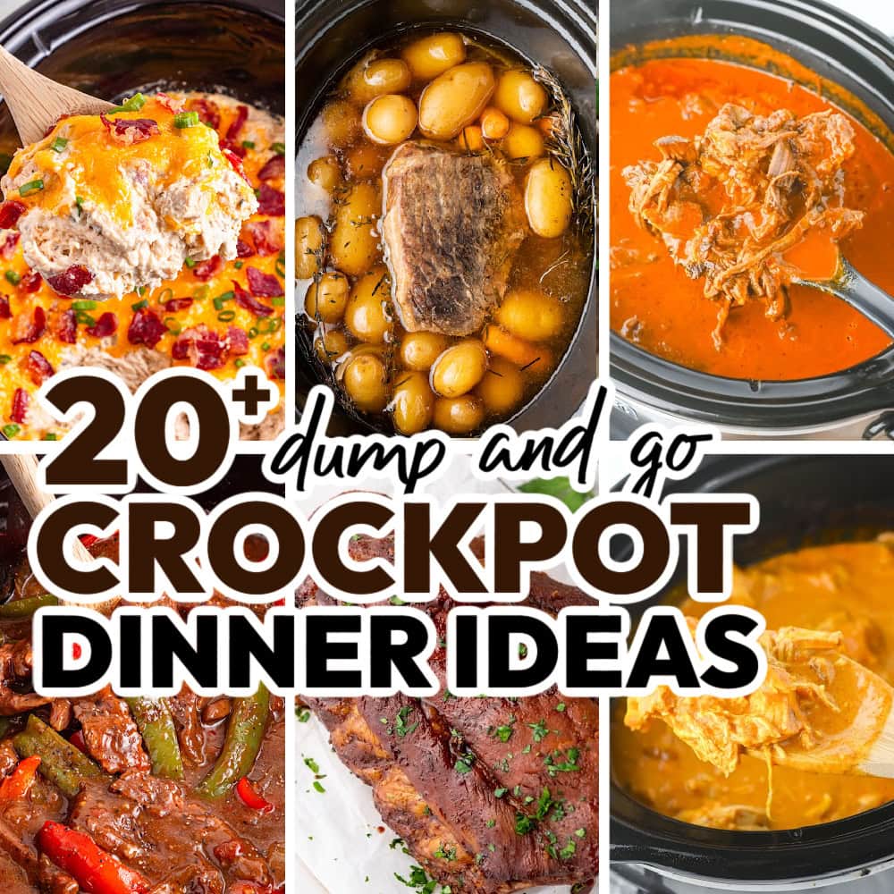 20+ Dump and Go Crockpot Dinner Ideas for Busy Weeknights