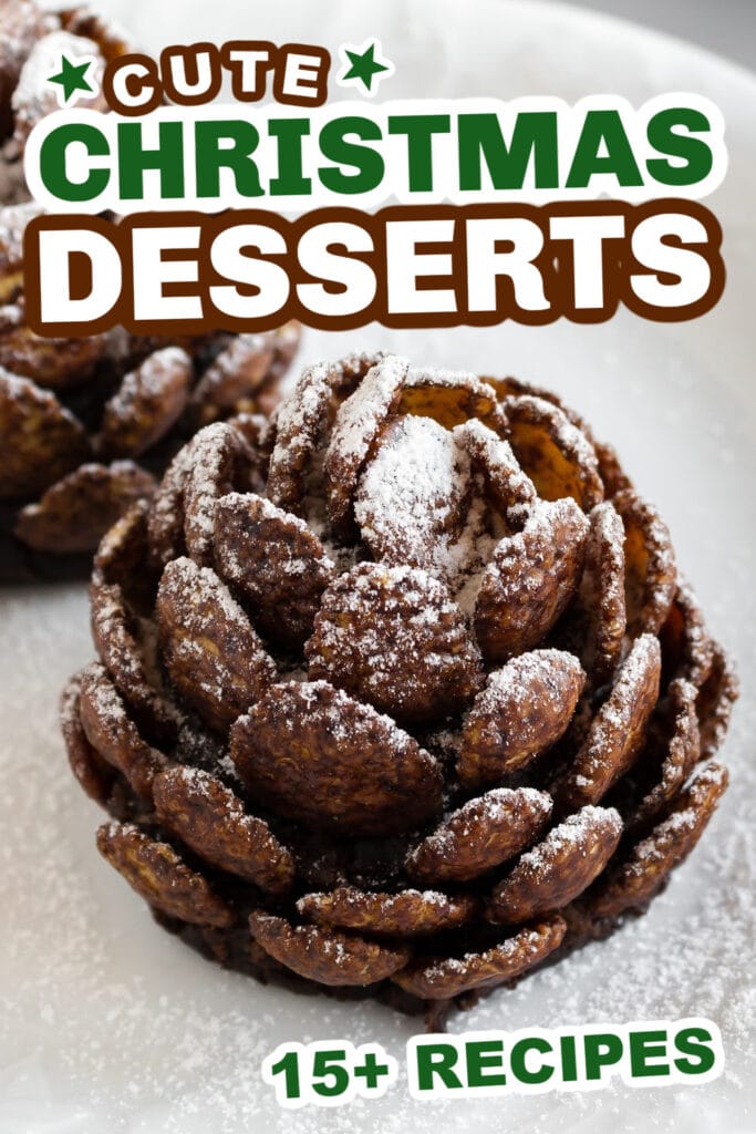 cute christmas desserts - christmas party food