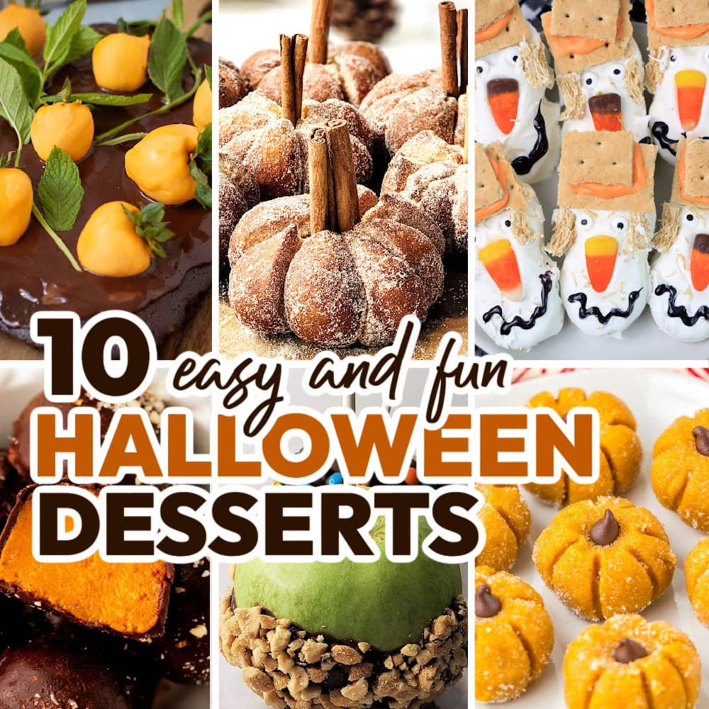 halloween desserts featured image