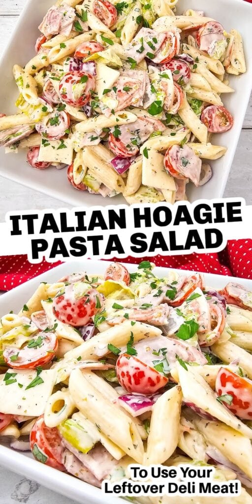 italian hoagie pasta salad