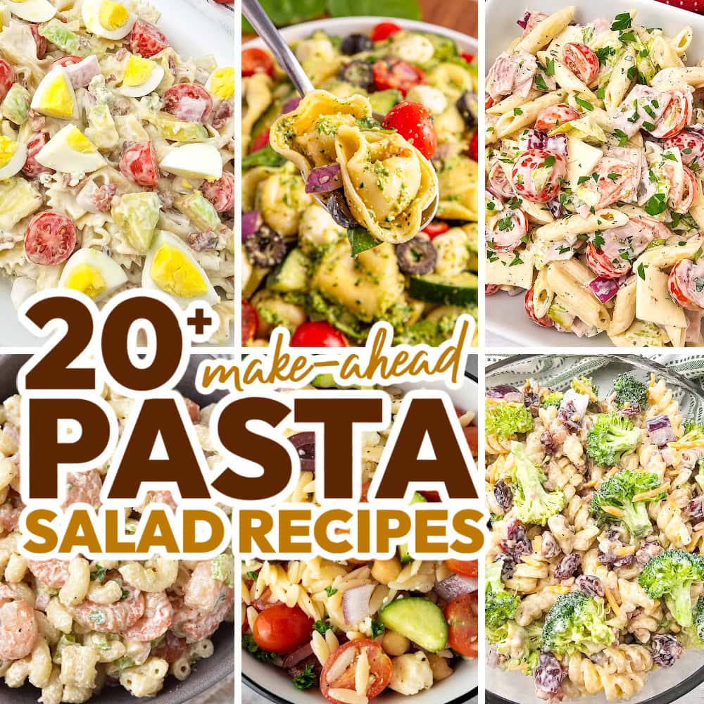 15+ Make-Ahead Pasta Salad Recipes