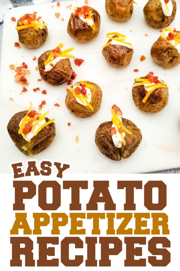 potato appetizer recipes - Loaded Mini Baked Potato Bites