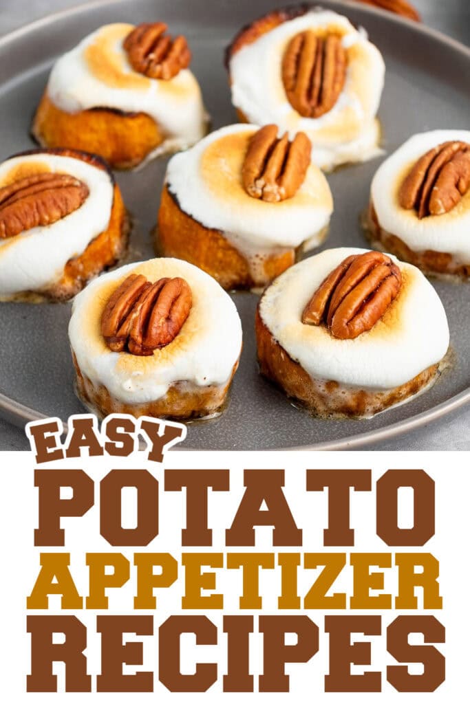 potato appetizer recipes - Maple Roasted Sweet Potato Bites